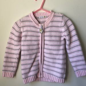 Barney’s New York toddler zip up sweater
